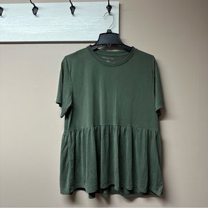 American Eagle Peplum Blouse